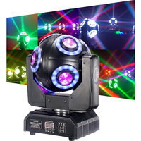 Hot New Style 8*10W 4 In1 Rgbw Rotation Disco Ball Lumière Led Tête Mobile Faisceau Lumineux Pour La Fête DJ Disco Show