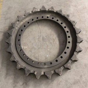 Piñón de Chasis Original para Excavadora 800305459, 28 Orificios, 3 Meses de Garantía, en Venta, Duradero - Product Image 1