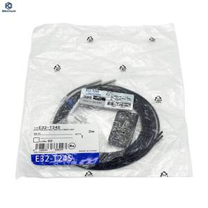 Sonda de Fibra Óptica Plástica de Alta Calidad E32-T24S Multinúcleo con Modo de Detección de Rayo Pasante y Vista Lateral, 1 Año de Garantía - Product Image 1