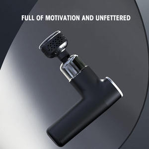 Mini Pistola de Masaje Eléctrica Portátil, Motor sin Escobillas, 8 Velocidades, 5 Cabezales de Masaje, Terapia de Calor y Frío para Alivio Muscular Profundo del Cuerpo - Product Image 5