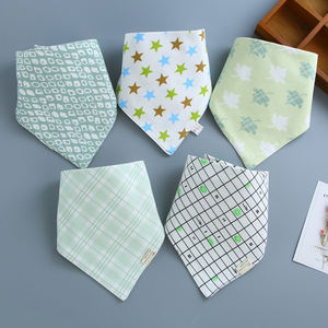 5 حزم القطن الخالص مخصصة نمط المطبوعة الكلب مريلة باندانا النمط الكلاسيكي مثلث وشاح الحيوانات الأليفة للصيف والشتاء والربيع - Product Image 4