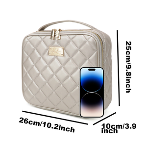 <b>makeup</b> bag professional PU Leather <b>Makeup</b> Case Professional Travel <b>makeup</b> bag custom logo Durable and Portable - Product Image 6