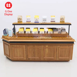 Factory Price G ONE Custom Coffee Shop Display Equipment Custom Modern Bakery Insulated LED Lighting Showcase - Product Image 4
