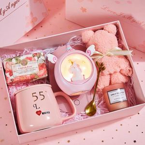 Top Selling Corporate <b>Gift</b> Set <b>Pink</b> Color Wedding Souvenir <b>Gifts</b> for Guests Bridesmaids Birthday <b>Gift</b> Set for Girls Women Friend - Product Image 2