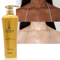 Produits blanchissants de luxe en marque privée, lotion blanchissante, hydratation intense, nourrissante, exfoliante, lotion pour le corps à blanchiment rapide et lissant