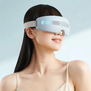 Visual Eye Massager Portable <b>Heating</b> Vibration Massage For General Use White 1000mAh-1200mAh Type C <b>USB</b> Rechargeable - Product Image 1