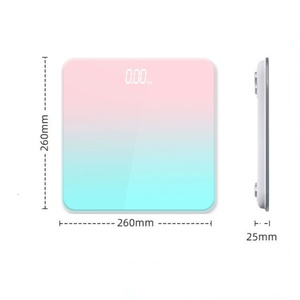 <span class=keywords><strong>Balance</strong></span> numérique de salle de bain, pèse-personne domestique, <span class=keywords><strong>balance</strong></span> corporelle électronique à piles LCD/LED - Product Image 6