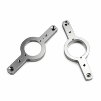 Pelat Inspeksi Aluminium Presisi, Komponen Jig CNC Milling, OEM