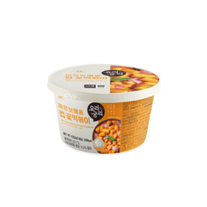 Tteokbokki Coreano de 650cc, Sabores Mixtos Cremosos y Picantes, Tipo Carbonara, de Excelente Calidad y Gran Venta - Product Image 1