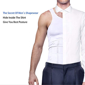 Canotta Modellante da <span class=keywords><strong>Uomo</strong></span> KSY, Maglietta Elastica Snellente, Gilet Modellante per il Corpo, Corsetto Modellante - Product Image 5