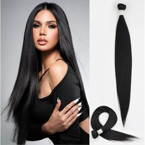 Extensiones de Cabello Humano Virgen de Grado 10A con Cierre, Cabello Peruano Sin Procesar en China, Peluca con Cierre de Encaje para Mujer Negra - Product Image 1