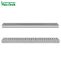 Diffuseur à fente linéaire caché HVAC pour panneau de gypse Diffuseur d'air linéaire Couvercle de climatiseur en aluminium
