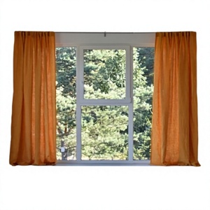 OEM Manufacturer Cotton Blackout Grommet <b>Curtains</b> Flame Retardant Double Open <b>Window</b> Drapes Custom Colors - Product Image 1