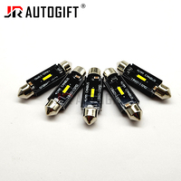 12V-24V C5w LED Festoon Car Dome Bombillas 31mm 36mm 39mm 41mm 1SMD 1860Chip Canbus No Error Auto Interior Lámpara de lectura