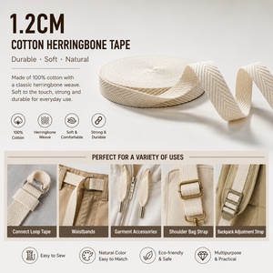 Cinta <span class=keywords><strong>de</strong></span> Algodón Personalizada en Color y Ancho, Cinta <span class=keywords><strong>de</strong></span> Espiga para Ropa, <span class=keywords><strong>Accesorios</strong></span> <span class=keywords><strong>de</strong></span> Costura, Cinturón, <span class=keywords><strong>Correa</strong></span>, <span class=keywords><strong>Precio</strong></span> <span class=keywords><strong>de</strong></span> Fábrica al por Mayor - Product Image 1