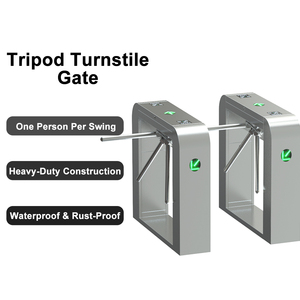 Nhà máy Giá vé xác minh truy cập di động máy quét 304 thép không gỉ an ninh Tripod turnstile - Product Image 3