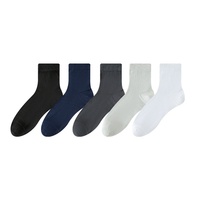 7392 Chaussettes courtes en coton pour hommes, chaussettes d'été noires fines en maille respirante, confortables et décontractées pour hommes