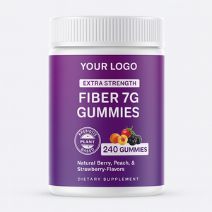 Gomitas de Fibra Prebiótica Natural Certificada GMP 7G a Base de Plantas, Favorecen la Salud Digestiva, Nutren las <span class=keywords><strong>Bacterias</strong></span> Beneficiosas del Intestino - Product Image 1