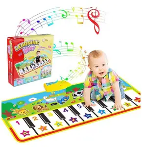 Children's Large Baby Piano Mat Floor Piano Keyboard Sensory Toys Dancing Play Mat Blanket Touch Kids Play Mat for Kids