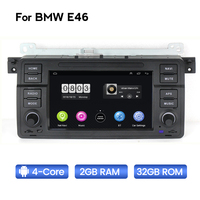 MEKEDE-Reproductor de CD y DVD estéreo para coche, 7 pulgadas, Android, para BMW E46, con WiFi, navegación GPS