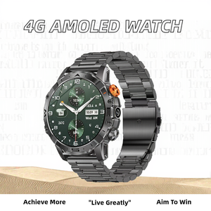 สมาร์ทวอทช์4G 1.508 "IPS จอ BH11 GPS รับสายวิดีโอคอล Wi-Fi เพลย์สโตร์แอพ900mAh IP67กันน้ำนาฬิกากีฬากลางแจ้ง - Product Image 2