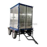 Nouvelle machine de régénération d'huile de transformateur sous vide triphasée 380V MobileTrailer avec garantie de 5 ans