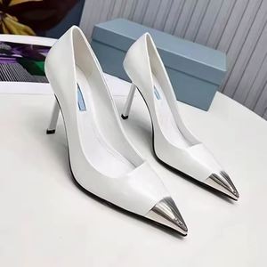 2026 New Low Heeled <b>Sandals</b> with Genuine Leather Pointed Toe Pumps and High Heels at the Back High Heeled Shoes - Product Image 2