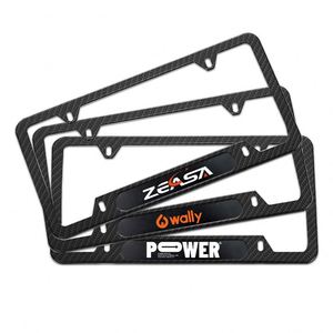 Marcos de Matrícula de Fibra de Carbono Personalizados de Alta Calidad para Autos Estadounidenses, 2026 - Product Image 1