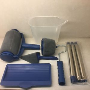 Multifunctional <b>Paint</b> <b>Roller</b> with Corner Brush – Wall Painting Tool Set for DIY Household Use, Easy to Operate Painting Brushes - Product Image 2