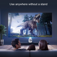 Projecteur intelligent LIMIMART 40-130 pouces avec Wi-Fi 5G, grand écran 4K, son premium 360° - Projecteur de films