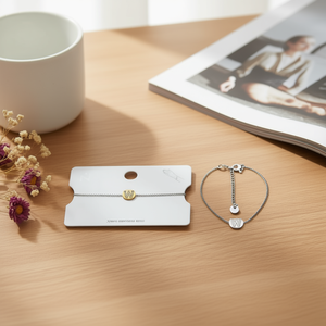 Bracciale in Acciaio Inossidabile con Ciondolo a Lettera W, Etichetta Singola da 1 cm, PULSERA W - Product Image 3