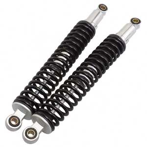Nouvelles pièces de moto arrière, 1 paire, en alliage d'aluminium, amortisseur à air de 400 mm, <span class=keywords><strong>suspension</strong></span> noire, garantie 1 an pour XL185 Dirt - Product Image 1