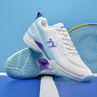 Chaussures de tennis respirantes, antidérapantes, amortissantes, résistantes à l'usure, offrant un soutien stable, pour hommes et femmes, pour les terrains intérieurs et extérieurs.