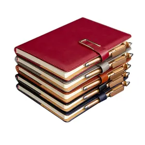 Premium luxury corporate notebookcustom planner stampa dropshipping journal intime libreta profesional agenda cuero