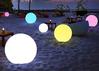 Outdoor LED Boden-Landschaftsbeleuchtung 30cm LED-Kugel/Leuchtende Gartenkugeln