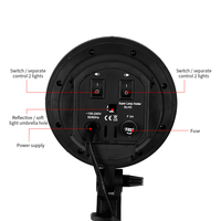 Support de lampe E27 à quatre douilles en nylon 50x70CM pour studio vidéo