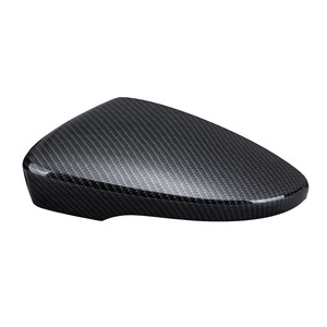 Coque de rétroviseur en fibre de carbone ABS pour Volkswagen Jetta Mk7 Sagitar Passat B7, ensemble complet - Product Image 2