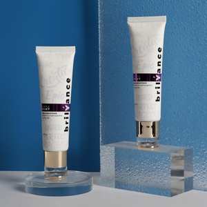 Tube souple en plastique personnalisé de 100 ml avec bouchon à vis, vide, pour crème pour les mains et lotion, emballage pour soins de la peau, impression personnalisée, vente en gros - Product Image 1