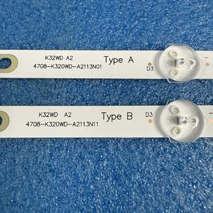 Tira de retroiluminación LED de alta calidad para AKAI AKTV3225 ROMSAT 32HSK1810/T2 <span class=keywords><strong>TD</strong></span> SYSTEM BM32C1 <span class=keywords><strong>SMART</strong></span> 32PHS4062 32S2855EC K320WDX A1 A2 - Product Image 2