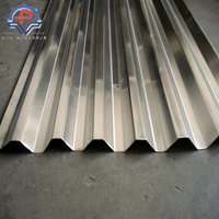 Usine de tôles de toiture en Chine, tôle de toiture ondulée galvanisée BWG 30, tôle d'acier BG32, Dubaï