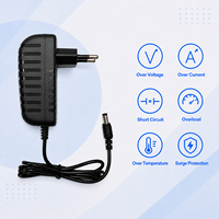 Services ODM OEM - Adaptateur secteur mural 9V 2A avec prises US/EU/UK/AU pour décodeurs numériques et lecteurs multimédias