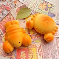 Mainan Lobster Squishy Squeeze, Simulasi Makanan PU, Lambat Mengembang, untuk Dekorasi Meja, Souvenir Pesta