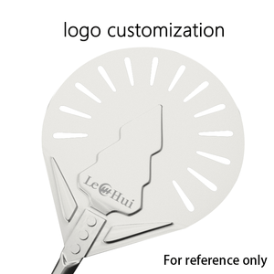 Regali di Natale 8 pollici traforato piccola <span class=keywords><strong>Pizza</strong></span> tornitore in acciaio inox con manico retrattile <span class=keywords><strong>accessori</strong></span> per <span class=keywords><strong>forno</strong></span> per <span class=keywords><strong>Pizza</strong></span> - Product Image 5