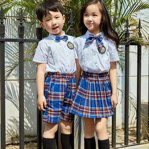 ชุดนักเรียนเด็กประถมแขนสั้นและ<span class=keywords><strong>กางเกง</strong></span>ชุดนักเรียนตามสั่ง - Product Image 4