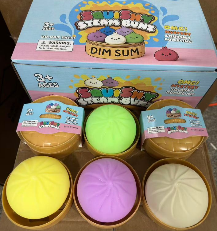 Juguete para apretar de gran tamaño [Versión colorida]