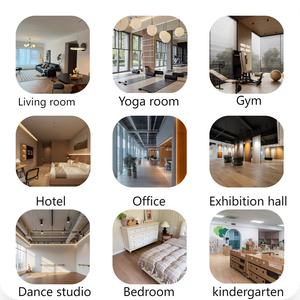 Suelo SPC Absorbente de Sonido de 5 mm con Textura de Alfombra para Bibliotecas y Cines - Product Image 2