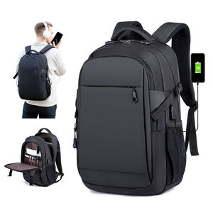 Biểu Tượng Tùy Chỉnh 15.6 Inch Chống Trộm Công Suất Lớn Không Thấm Nước Kinh Doanh Văn Phòng Du Lịch USB Máy Tính Xách Tay Máy Tính Ba Lô Túi Cho Nam Giới - Product Image 6