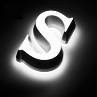 Letrero de Acrílico 3D Personalizado con Nombre para Decoración de Empresa, para Exhibición de Logotipo de Empresa