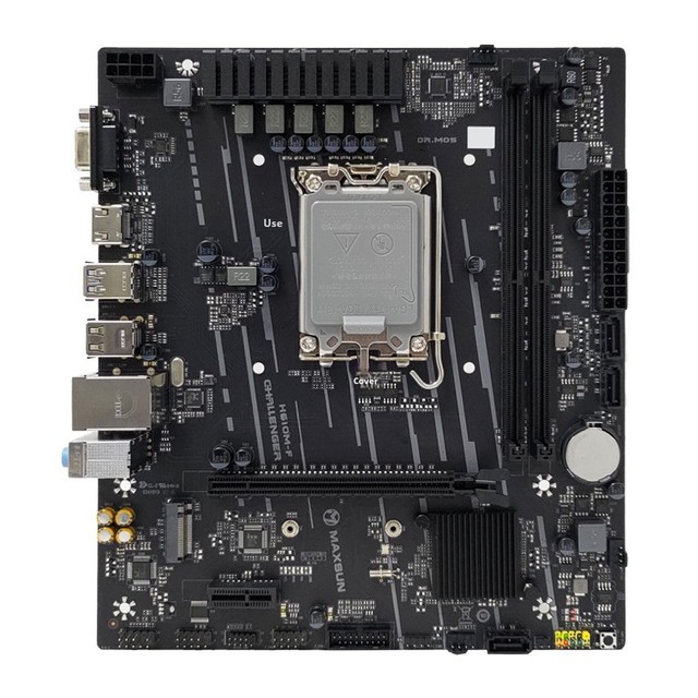 Mingxuan H610M-R/H510M-H D4 Challenger New DDR4 Double Desktop Motherboard for Computer Gaming Office Use 12/13th Gen CPU