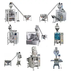 VFFS 포장 기계 오거 필러 식품 향신료 파우치 건조 분말 충전 포장 기계